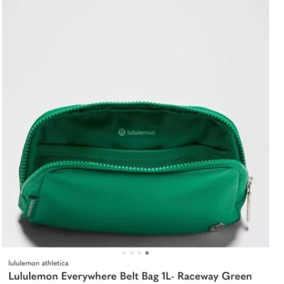 NWT Lululemon Everywhere Belt Bag 1L Green - Picture 4 of 12